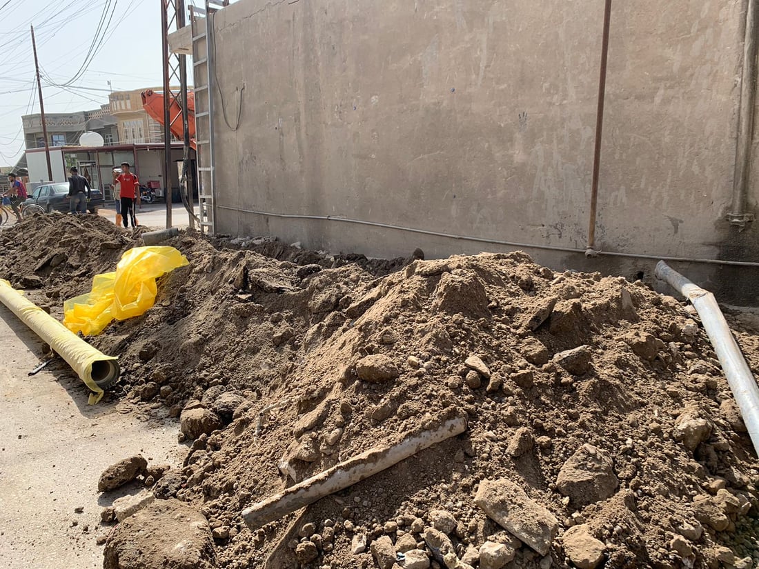 أبو غريب: أحياء “سيد ساجت” ستذوق ماء الإسالة.. سنوات “الجوّالة” انتهت (صور)