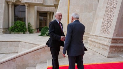 Amedi assumes office as Iraq’s president in ceremony at Baghdad Palace