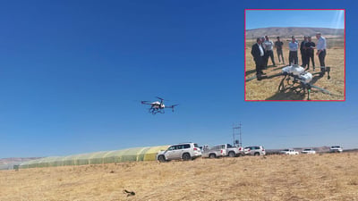 Duhok sees first use of agricultural drone to advance farming practices