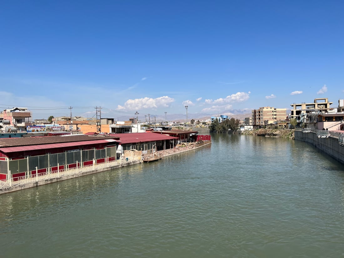 سواح العراق سيشاهدون السلاحف والشبوط في ماء الخابور الرائق والوعد من إدارة زاخو