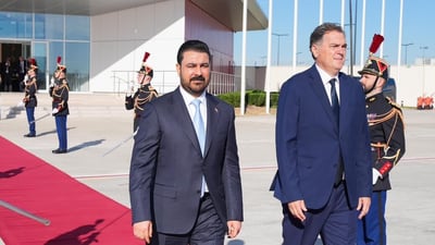 الزيدي يغادر باريس متوجهاً إلى برلين وهذه حصيلة الزيارة
