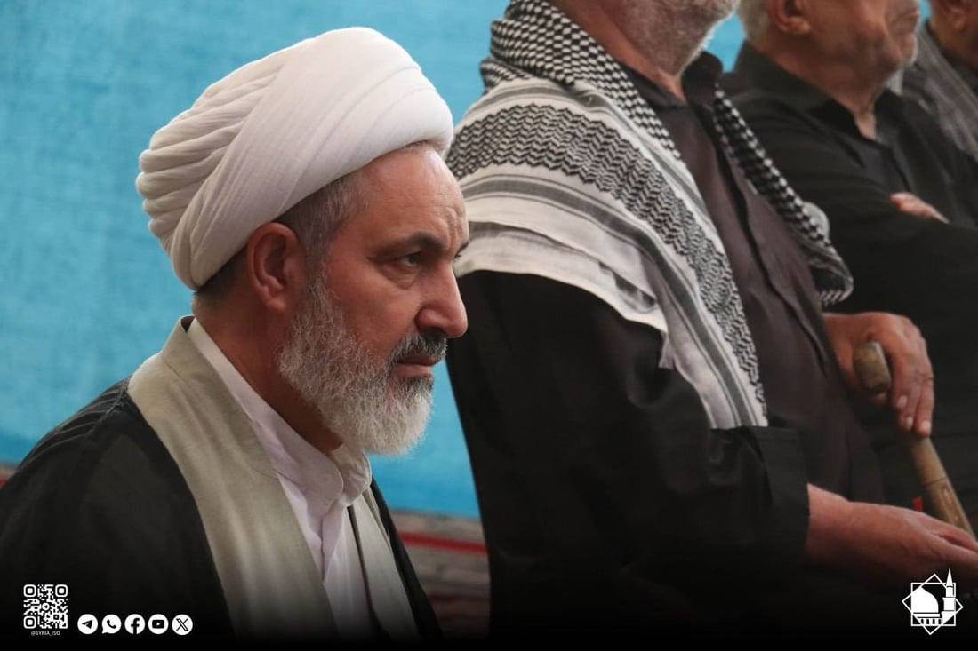 دمشق تنفي منع المجالس الحسينية في السيدة زينب وهذه صور من إحياء الليلة الأولى