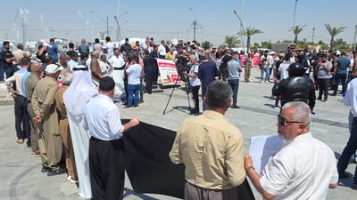 “جیاکاریکردن” جوتیارانی کەرکوکی هێنایە سەر شەقام و مۆڵەتی دوو رۆژ دەدەن بە حکومەت