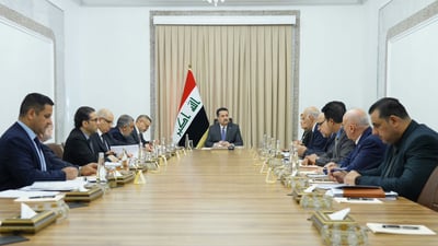 السوداني يترأس اجتماعاً لمتابعة مشاكل تمويل وزارتي الزراعة والموارد في الموازنة