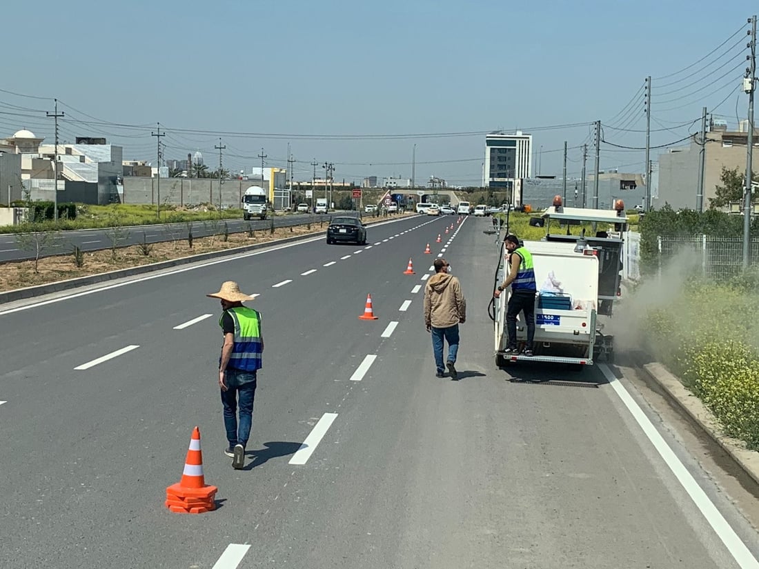 60 مەتری هەولێر هێڵكاری دەكرێتەوە