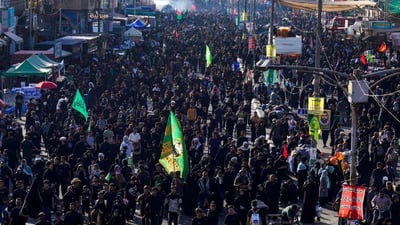 Foreign arrivals for Arbaeen pass 4.4 million, above last year’s total