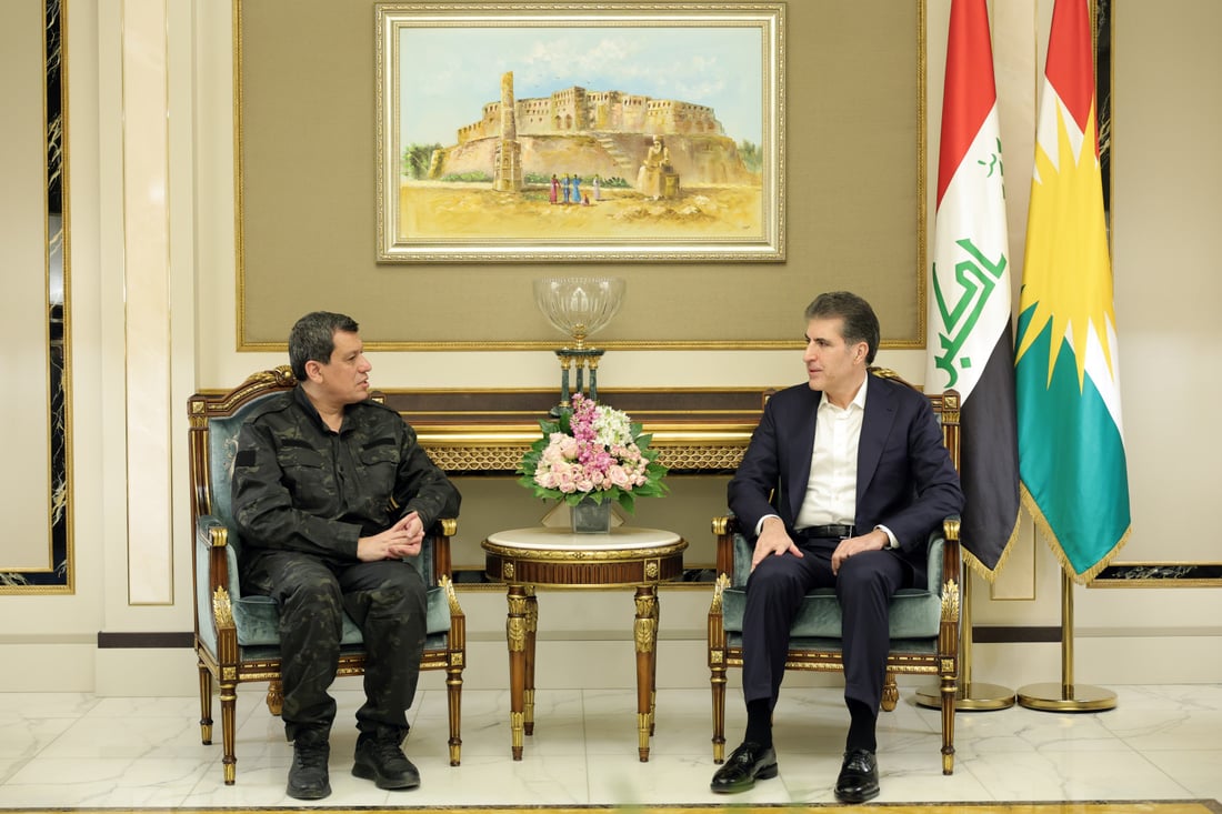 President Barzani, Mazloum Abdi discuss Syria crisis and ceasefire efforts