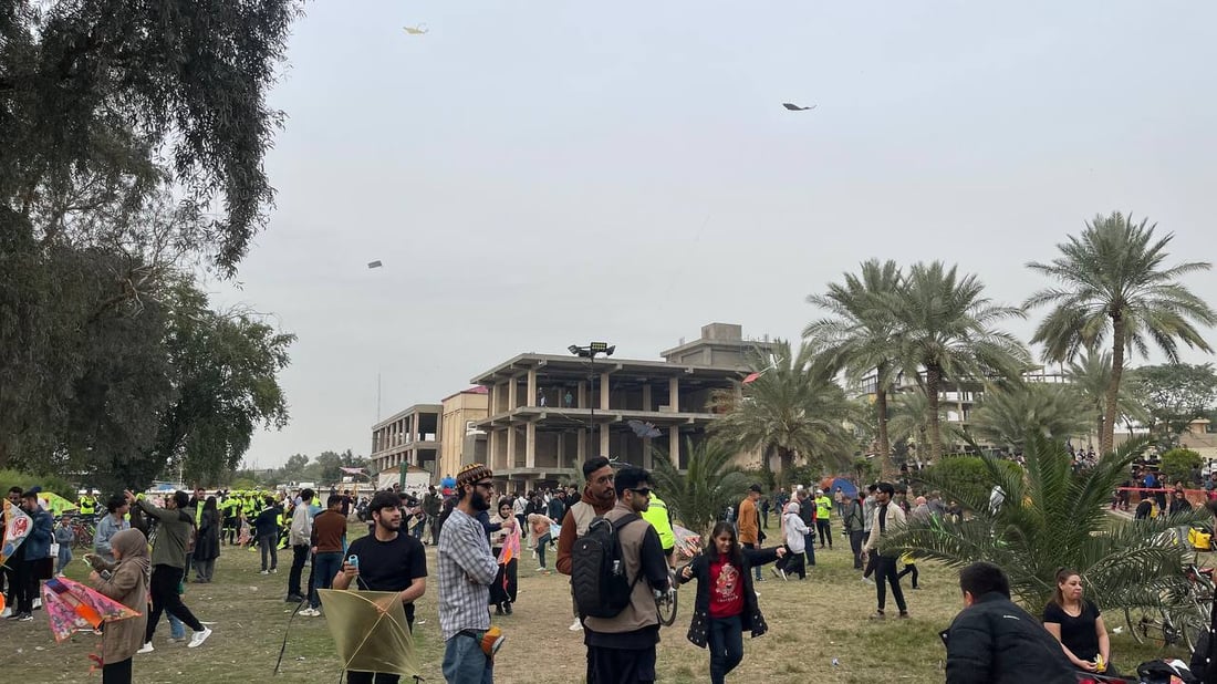 صور: الكثير من الطائرات الورقية على أبو نؤاس.. مهرجان شغف متواصل منذ 7 أعوام