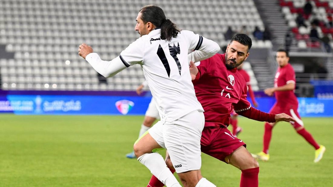 قدامى المنتخب يتغلبون على قطر ويتأهلون إلى نهائي الخليج