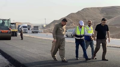 وه‌زیری ئاوه‌دانكردنه‌وه‌: ئه‌مساڵ رێگای سلێمانی- کەلار تەواو دەبێت