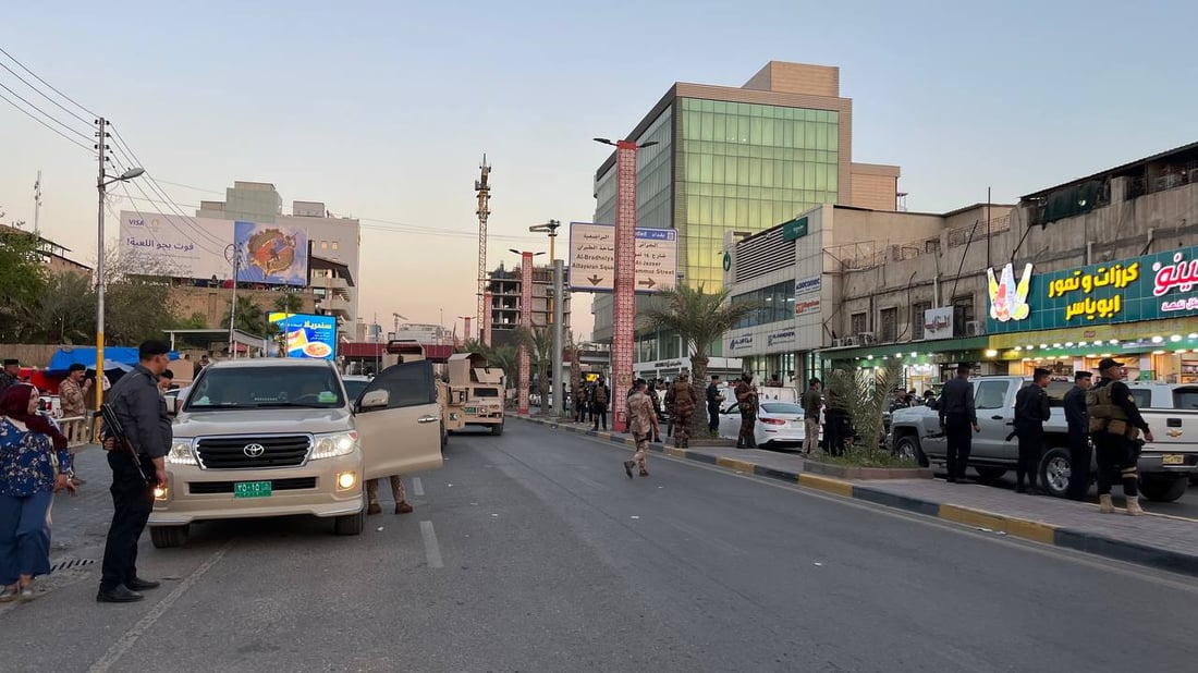 صور من قلب البصرة: انسحاب المجاميع من محيط “جلي هاوس” بعد وصول قوات الأمن