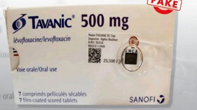 وەزارەتی تەندروستی: دەرمانی تاڤانیک (TAVANIC) ساختەیە و مەیکڕن