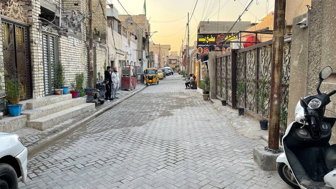 صور: زقاق في مدينة الصدر ستودّ أن تعيش فيه.. علي حسين فعل هذا كله