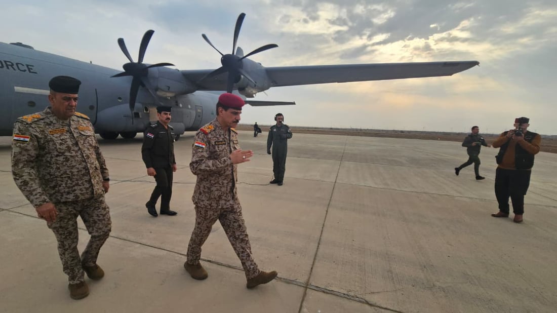 رئيس أركان الجيش يصل ميسان لمتابعة الوضع الأمني