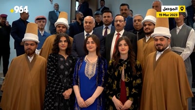 فيديو: علاء مجيد يحيي مئوية الموسيقار عثمان الموصلي.. الصوفيون حضروا بلباس “الملّا”