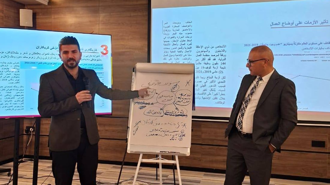 راهێنان به‌ كارو ده‌سته‌به‌رى كۆمه‌ڵایه‌تى ده‌كرێت بۆ ئه‌وه‌ى زیاتر كرێكارانى خۆماڵى بخه‌نه‌ سه‌ر پڕۆژه‌كان