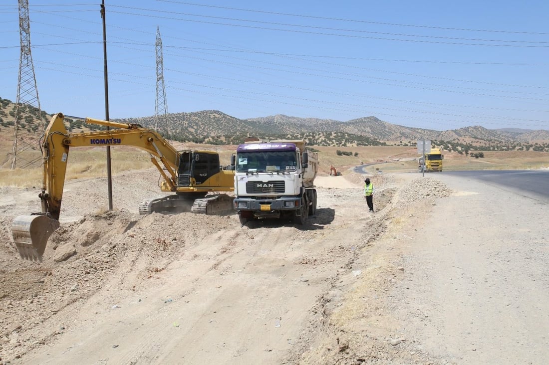 “25٪ـی کارەکانی رێگای مەرگ لە دەربەندیخان تەواوبووە”