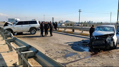 لە رووداوێکی هاتوچۆدا پێنج هاوڵاتی برینداربوون