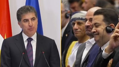 نيجيرفان بارزاني يشكر السوداني على استحداث محافظة حلبجة والأخير يبتسم