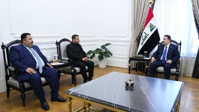 Al-Sudani meets new Wasit governor, vows justice for Kut fire victims