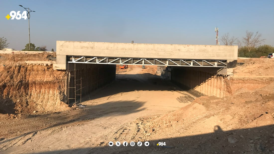 ئاڕاستەیەکی یەکتربڕی باخی بەختیاری لە سلێمانی دەکرێتەوە