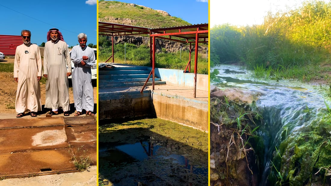 Half of Zummar’s historic springs dry up as residents warn of lost heritage