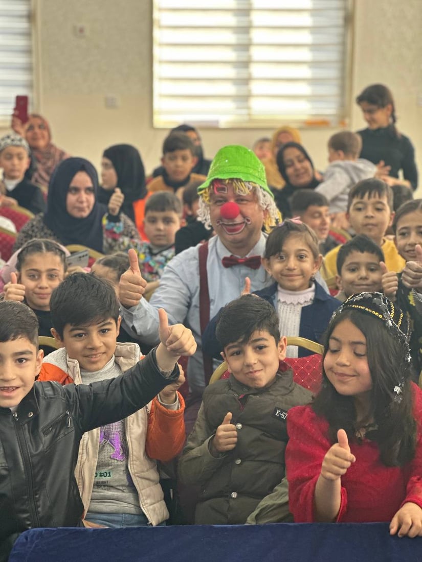 فعاليات موسيقية وهدايا.. متطوعون يتكفلون بالترفيه عن مرضى الثلاسيميا في أربيل