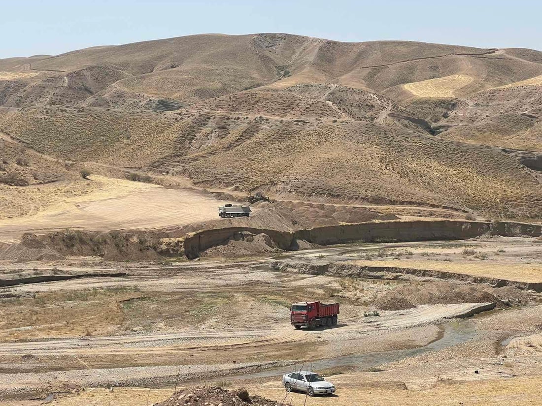 کارکردن لە گەورەترین پۆندی کوردستان بەردەوامە