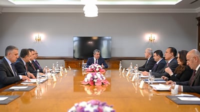 سەرۆکى حکومەت لەگەڵ شاندى دانوستانى هەرێم لەگەڵ بەغدا کۆبووەوە