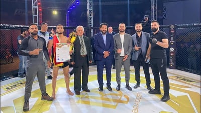 Iraqi fighter Raed Abbas clinches victory in CFL International Championship