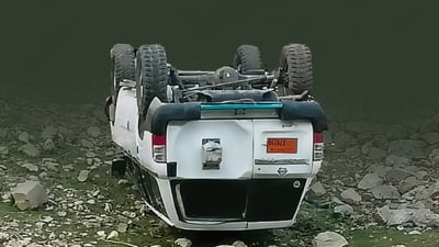 Six injured in rollover crash in Rawanduz