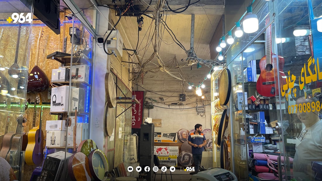 دوکاندارەکانی مەجیدبەگ لە سلێمانی گردبوونەتەوە