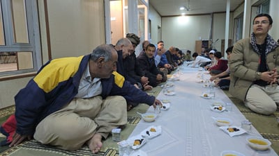 Sulaymaniyah residents uphold Ramadan tradition at city’s oldest mosque