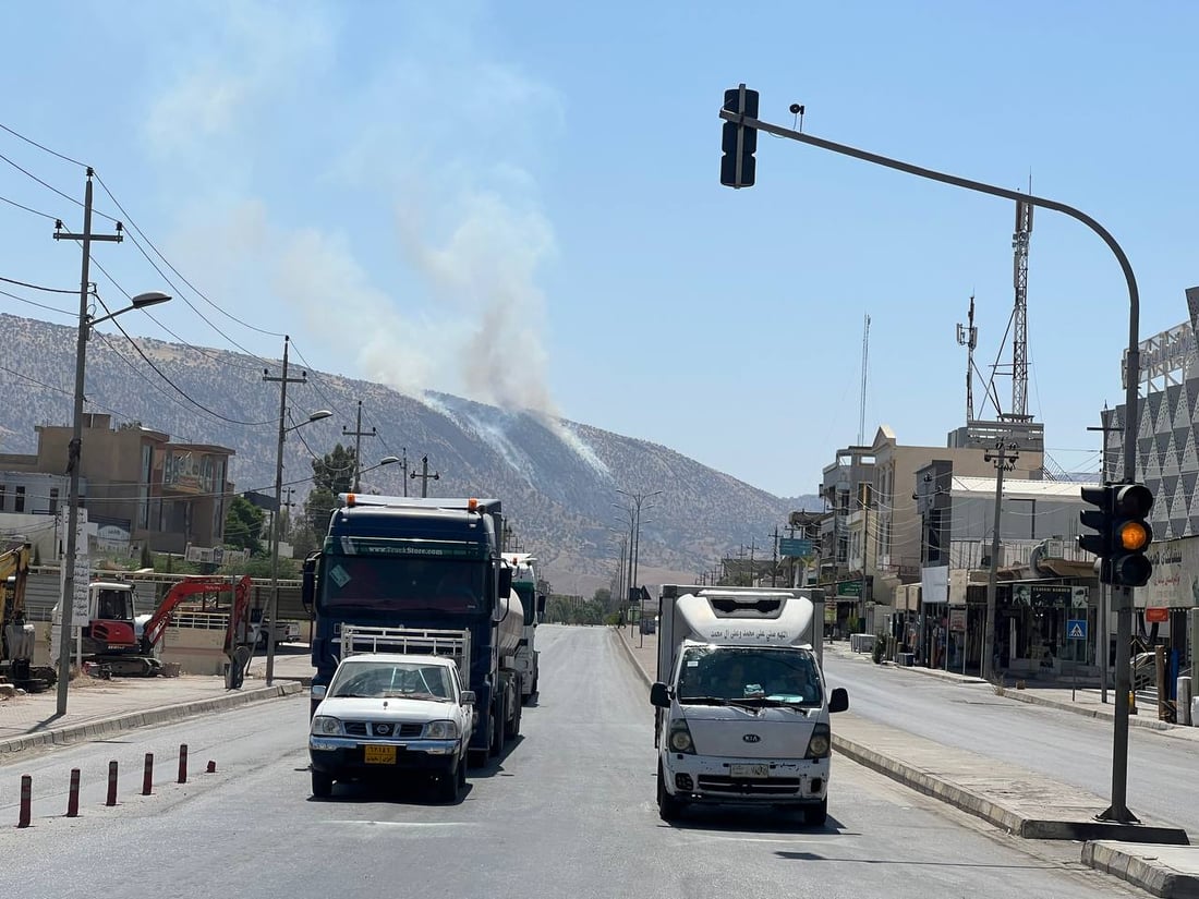 گوڵان گڕی گرتووە و هێشتا نەکوژاوەتەوە