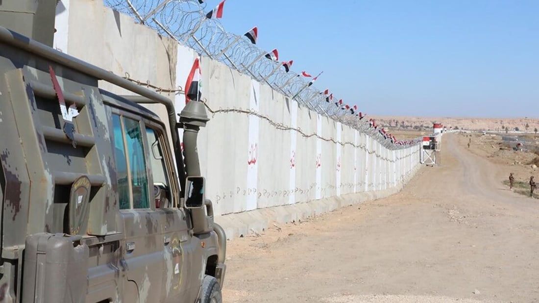 الجدار الحدودي بين سوريا والعراق جاهز.. وزير الداخلية قص الشريط (صور)