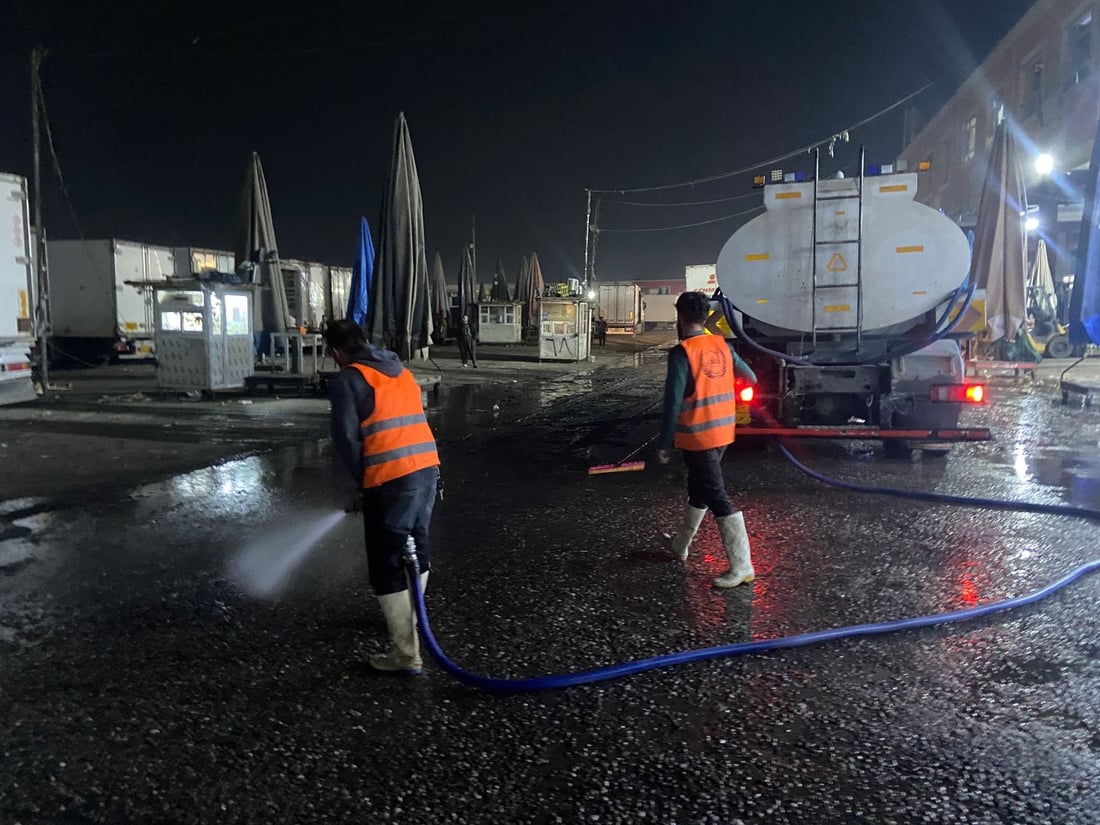 ناوچە پیشەسازییەكان و گومرگی سەوزە و میوە پاككرانەوە