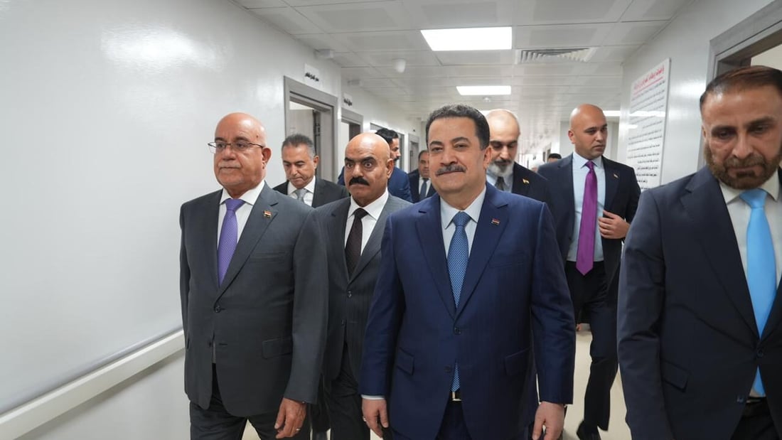 السوداني يفتتح المرحلة الثالثة لتأهيل مستشفى الطفل المركزي بالكرخ