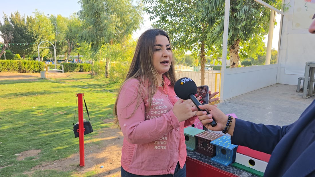 ژمارەیەک قوتابی و مامۆستا لە خەمی ژینگە و باڵندەکاندان