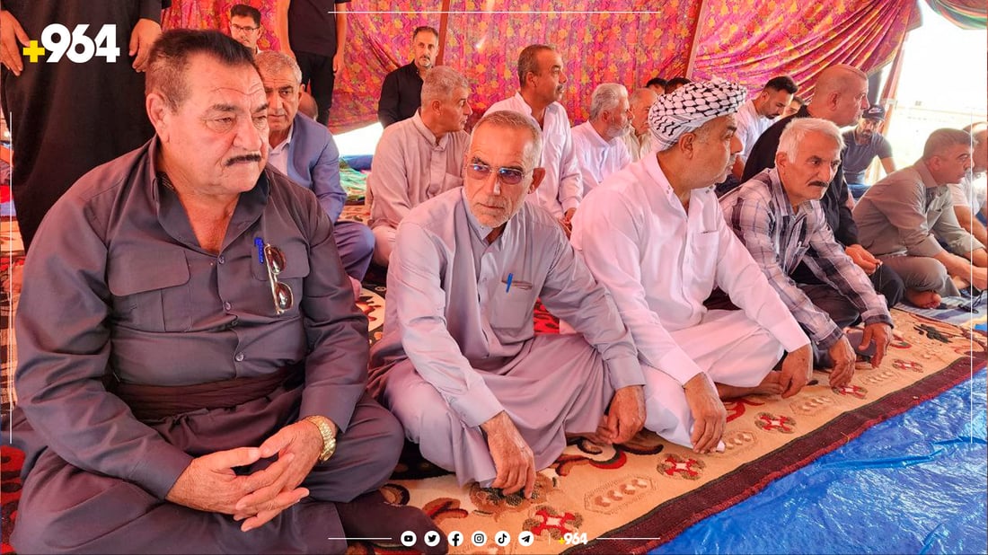 جوتیارانی خۆپیشاندەر لە کەرکوک نوێژی بەکۆمەڵیان کرد