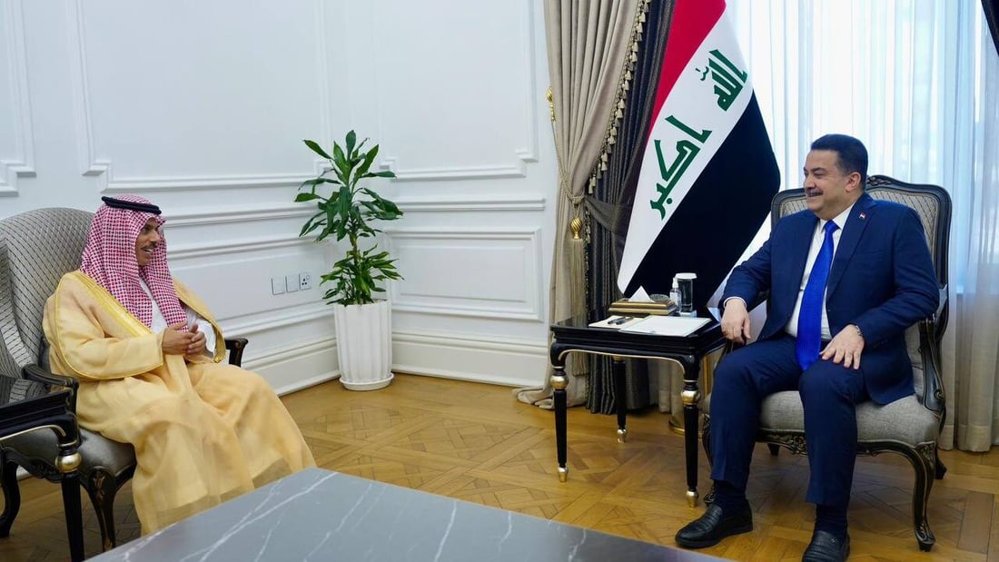 Iraq’s PM meets Saudi foreign minister in Baghdad