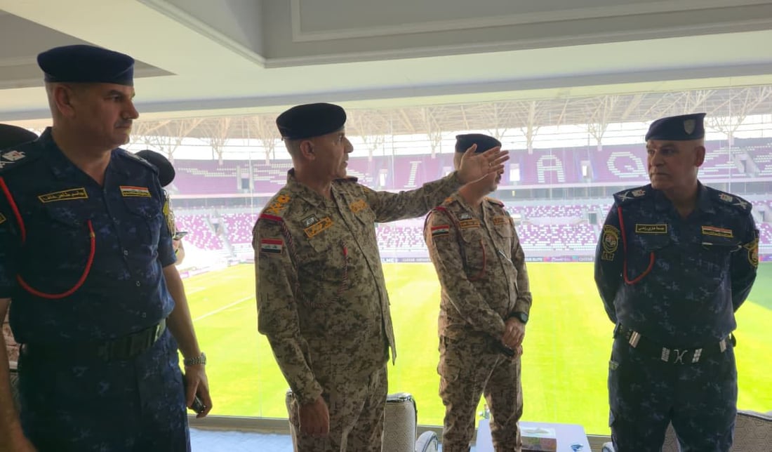 عمليات بغداد تخاطب الجماهير العراقية قبل مباراة الشرطة والاتحاد السعودي