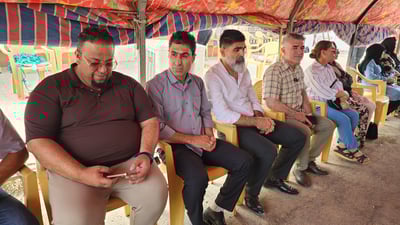 مامۆستایانی خوێندنی کوردی لە کەرکوک خێوەتیان هەڵدا