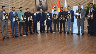 فڕۆکەخانەی هەولێر 12 کۆمپانیای خەڵاتکرد