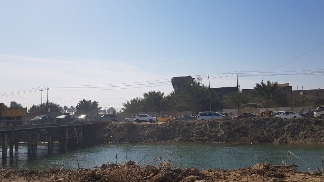 صور: المسيب تنتظر منذ 8 أعوام قنطرة تربطها ببغداد بطول 52 متراً