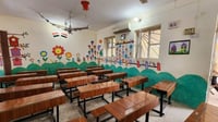 صور: ست إيمان وست نور في سوق الشيوخ تفاجئان تلاميذ الأو