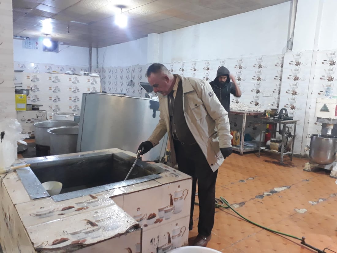 لیژنە هاوبەشەكان شەوی رابردوو لە ناو بازاڕ بوون