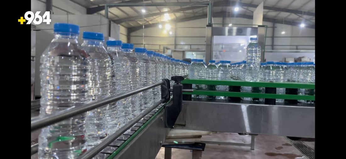 معامل تعبئة المياه تضاعف إنتاجها في سامراء.. مياه الإسالة شحيحة وملوثة