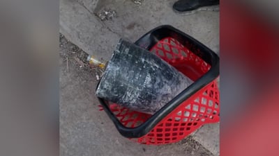 فيديو.. صاروخ لم ينفجر يخترق سقف منزل في حي التراث ببغداد