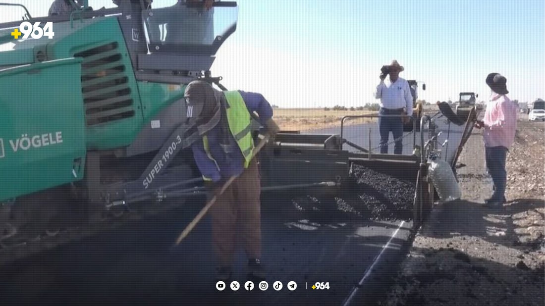 رێگای نێوان کەرکوک – بەغدا نۆژەندەکرێتەوە