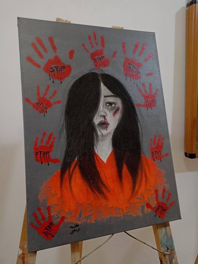 نقابي لا يعيق تقدمي والكوت صارت تعرف لوحاتي أكثر.. فاطمة الربيعي (صور)